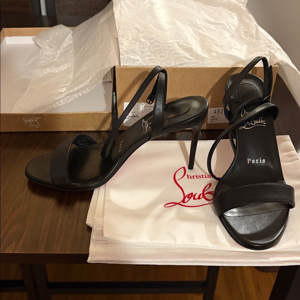 Loubigirl Ankle-Strap Red Sole Sandals - Picture 6 of 7